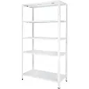 POLICA METALNA CROSSER - 188X100X40 cm - Više boja - H35 - 5 NIVOA 