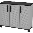 Artplast F100 B plastični orman, sivi 90x102x37 cm 